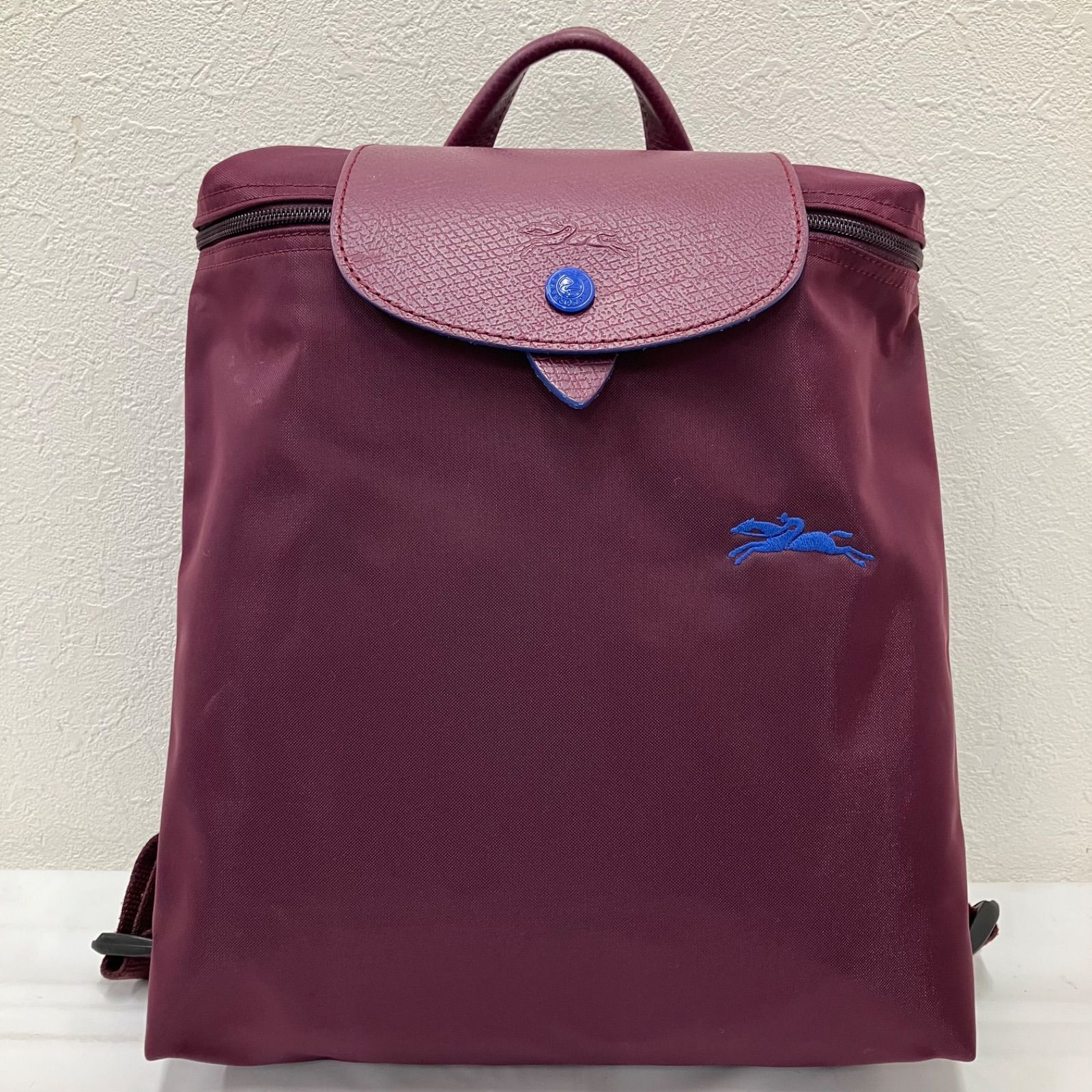 LONGCHAMP ワインレッド リュック ル・プリアージュ 9792 LONGCHAMP 