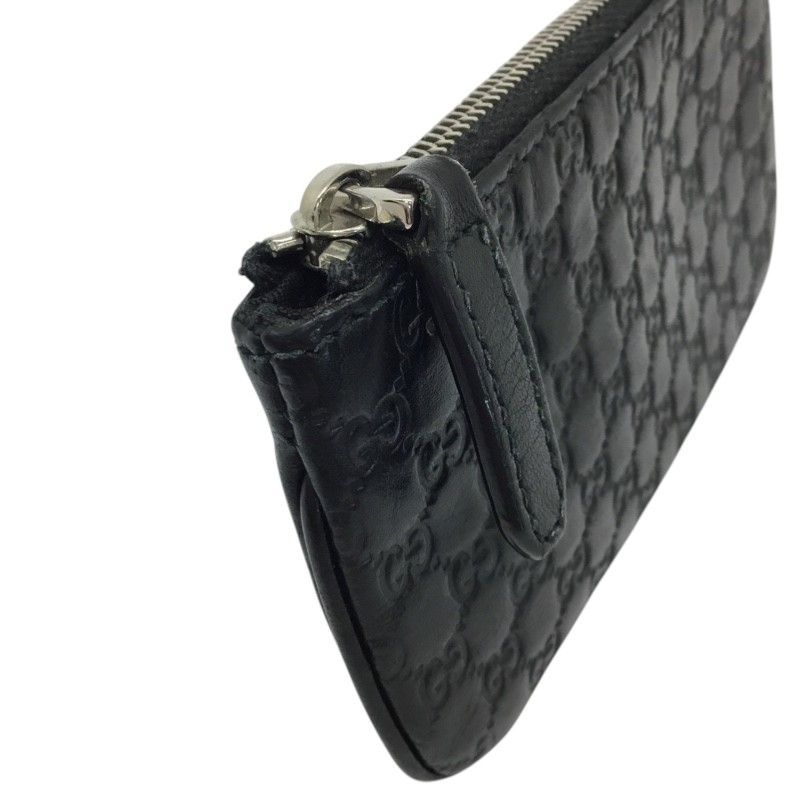 GUCCI【グッチ】キーリング付き コインケース マイクログッチシマ