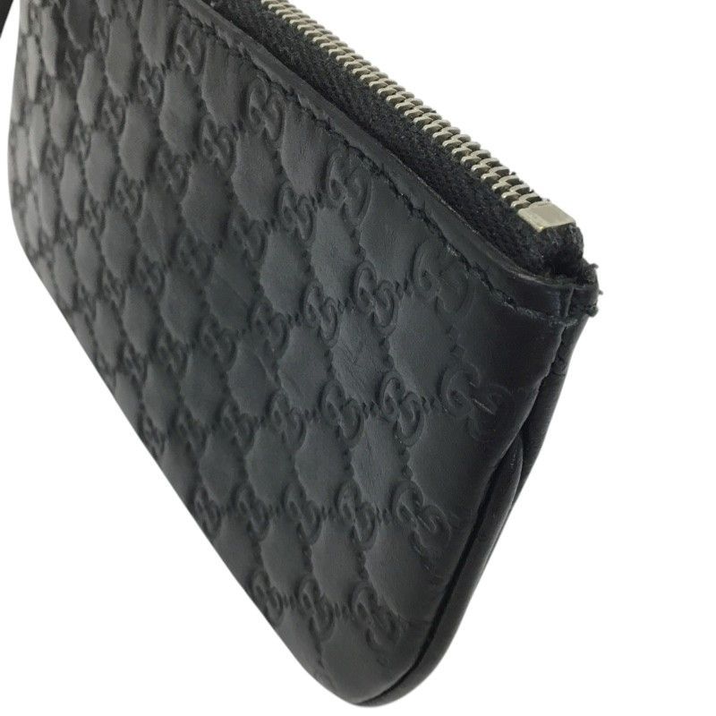 GUCCI【グッチ】キーリング付き コインケース マイクログッチシマ