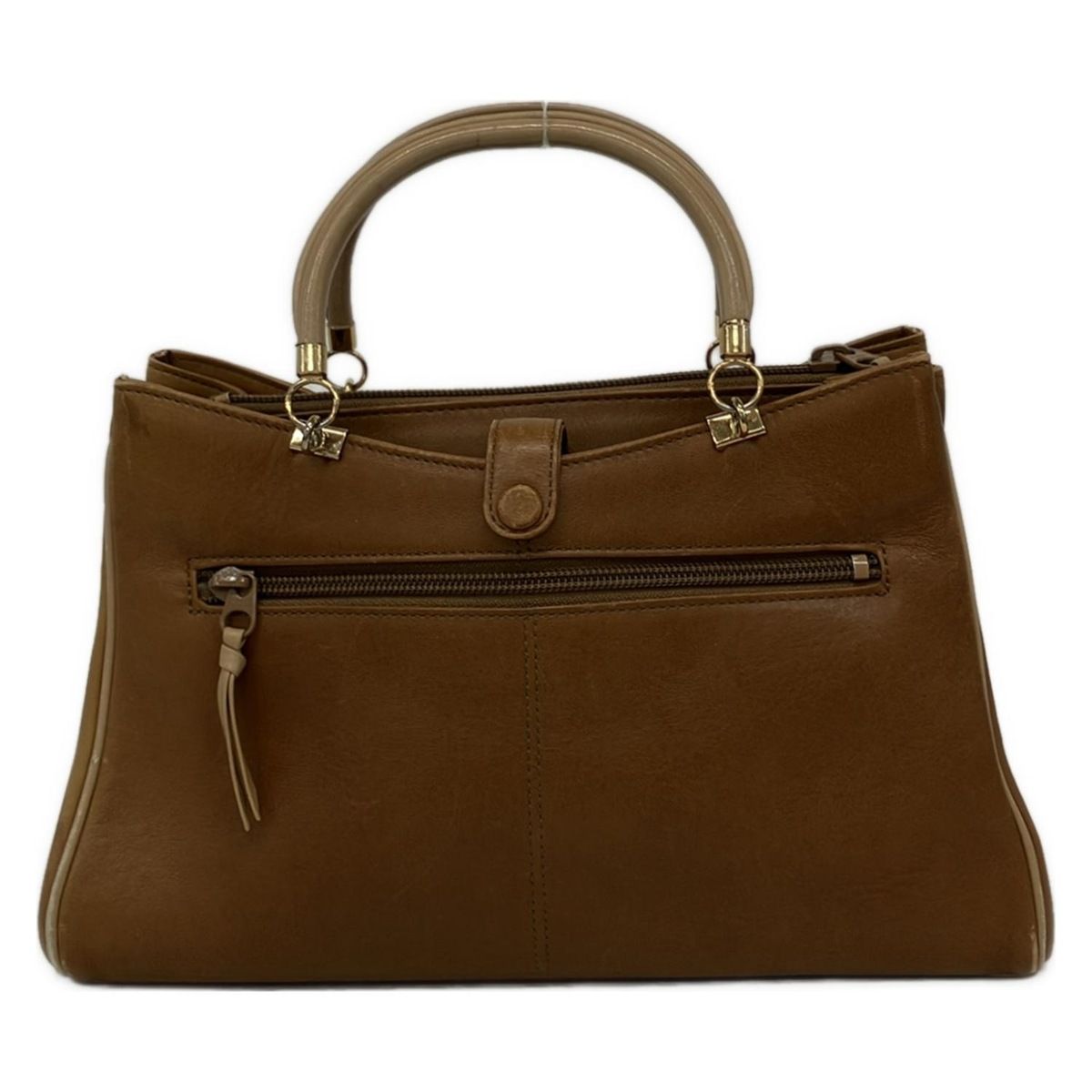 KITAMURA(キタムラ) トートバッグ - ブラウン レザー - メルカリ