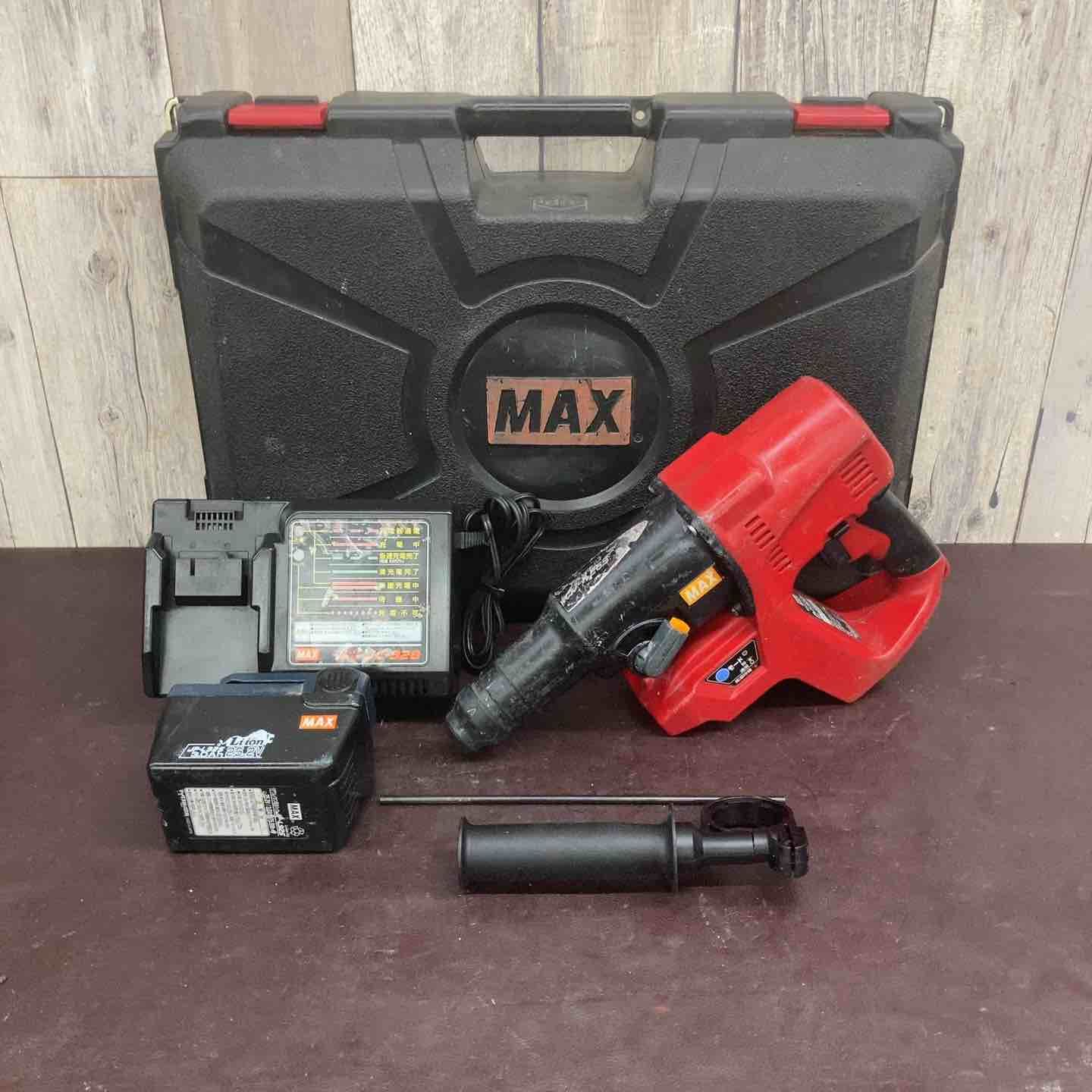 中古品】 マックス(MAX) コードレスハンマドリル PJ-R265-B2C 【東大和 