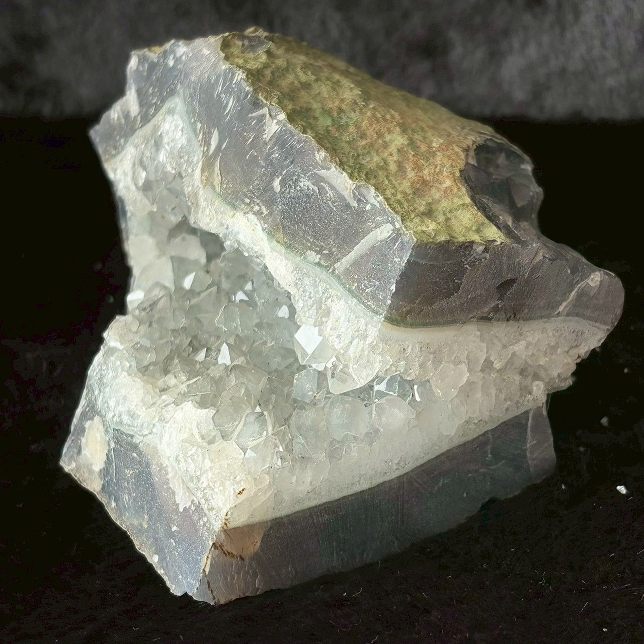 910g 希少♡ホワイトアメジスト ドーム ジオード】天然水晶 原石 浄化