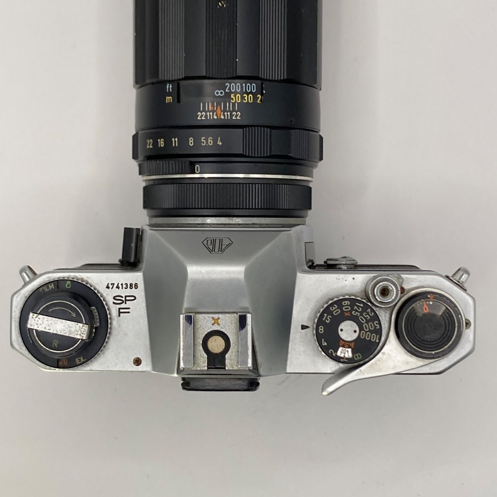 すぐに撮影可】PENTAX SP F ＋ 望遠200mm F4 セット 露出計反応あり