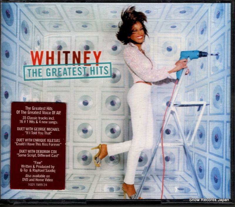 CD】ホイットニー・ヒューストン the greatest hits 74321-75895-2