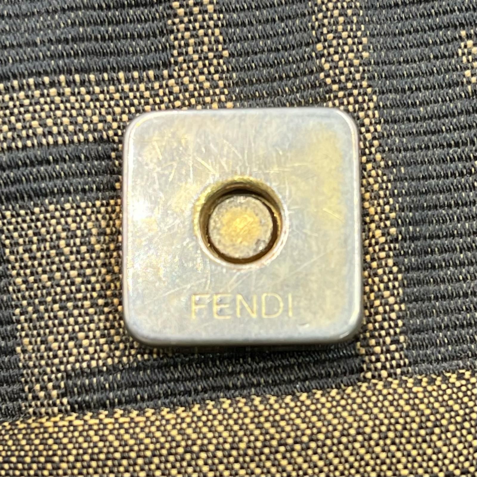 フェンディ FENDI ハンドバッグ ズッカ柄 トートバッグ キャンバス