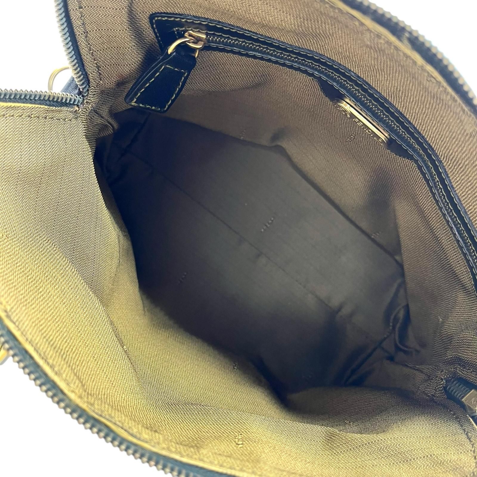 FENDI ハンドバッグ ズッカ柄 フェンディ FENDI ハンドバッグ ズッカ柄 149671 キャンバス ブラウン