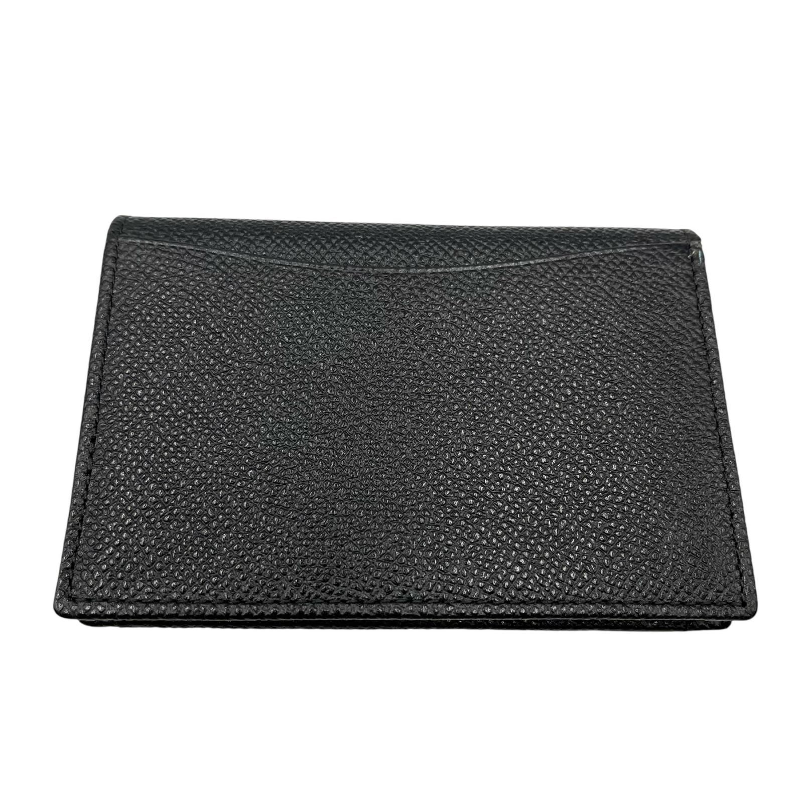 ブルガリ BVLGARI カードケース BULGARI BULGARI レザー ブラック