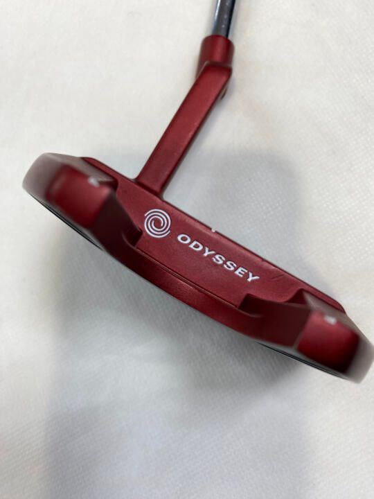 オデッセイ O-WORKS RED V-LINE FANG CH パター 中古 ゴルフドゥ！倉敷