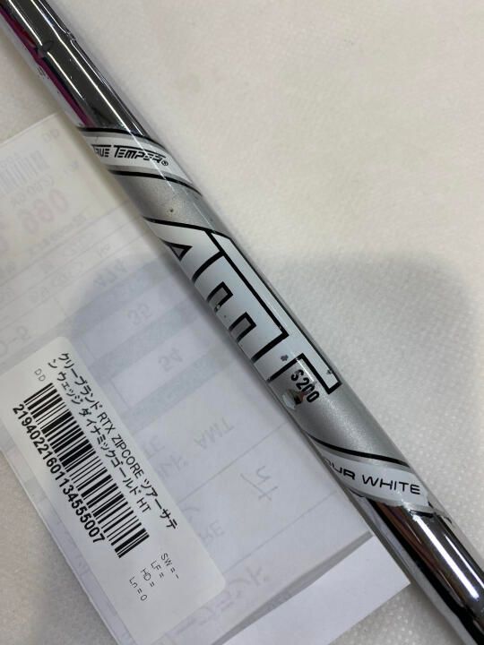 クリーブランド RTX ZIPCORE ツアーサテン 54度 ﾀﾞｲﾅﾐｯｸゴ-ルド