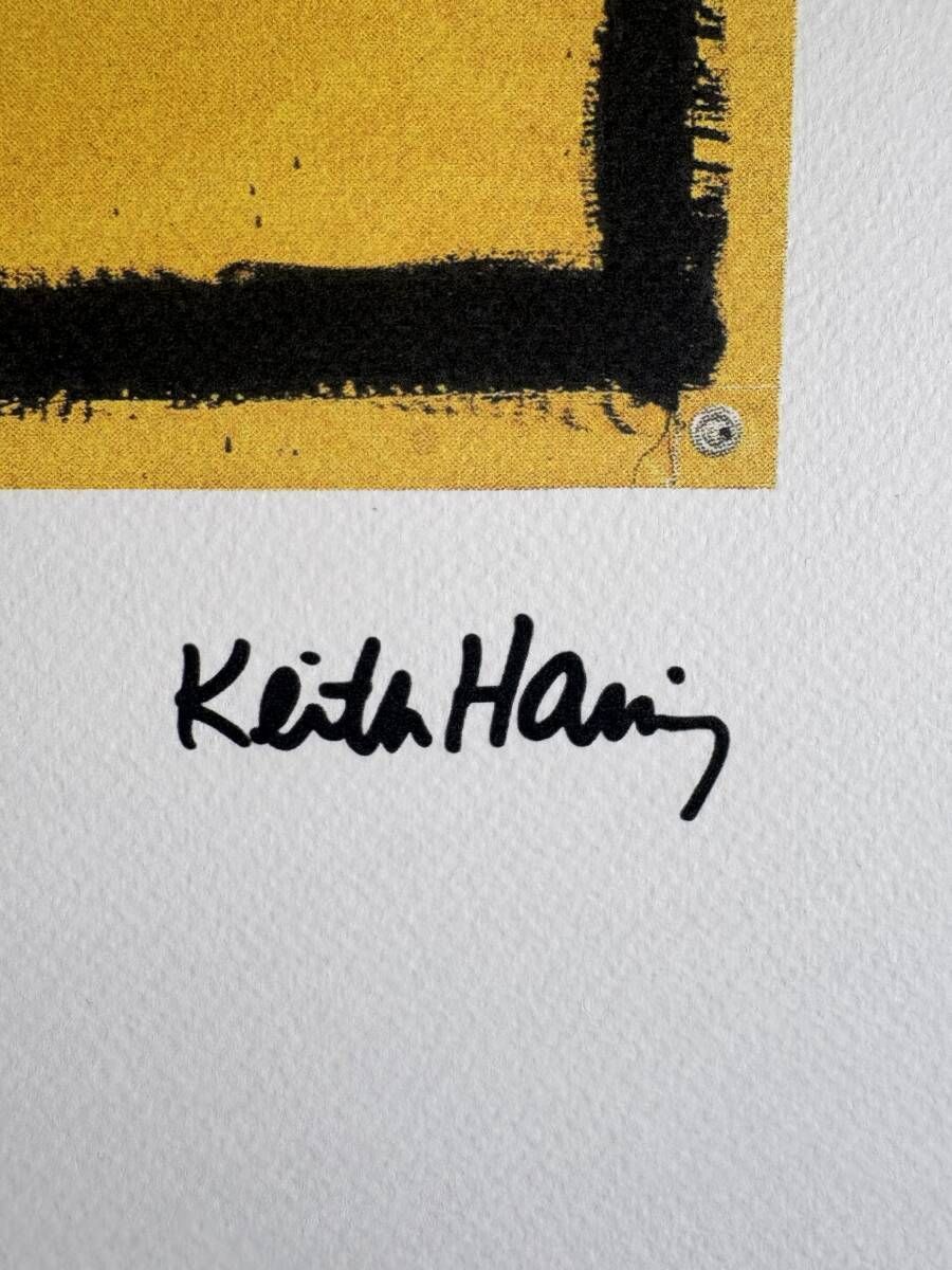 限定150部！】Keith Haring（キース・ヘリング）『スマイリーフェイス