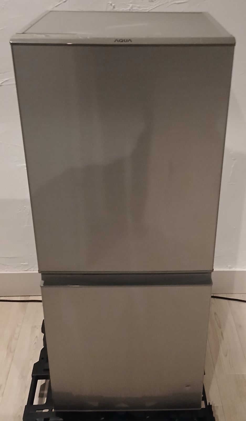 AQUA 冷蔵庫 容量126L 2019年製 AQR-13H(S) 中古美品 お得なセット