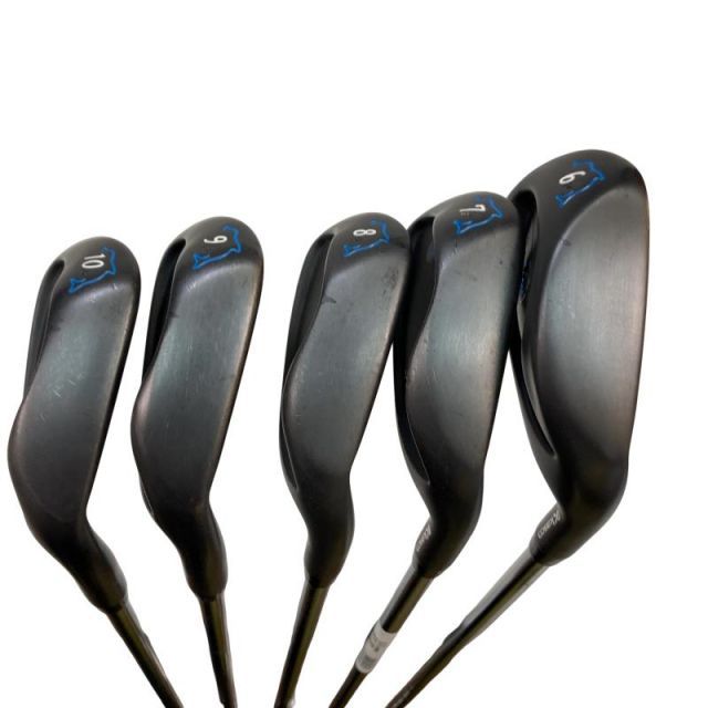 中古】 キャスコ Dolphin Iron DI-119(ブラック) 6S アイアンセット IR
