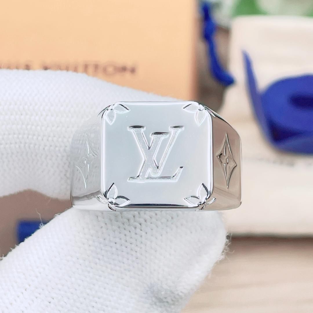 ◇ルイヴィトン◇ 新品仕上済 LOUIS VUITTON M62488 シグネットリング