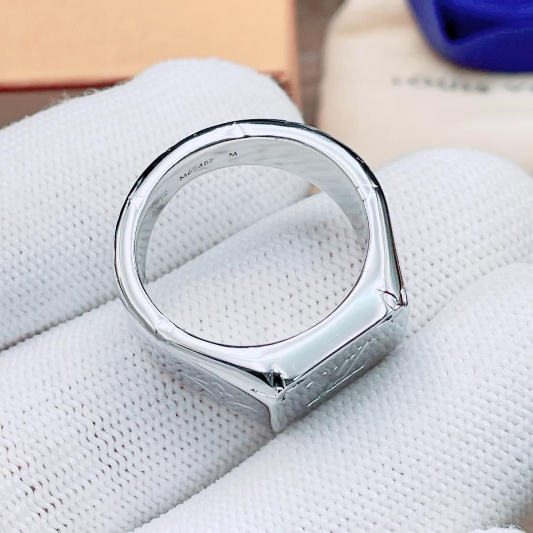 ◇ルイヴィトン◇ 新品仕上済 LOUIS VUITTON M62488 シグネットリング