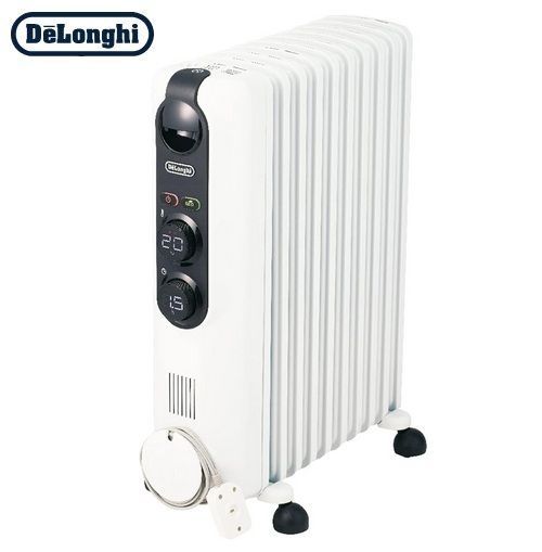 未使用品】 デロンギ RHJ35M1015-BK アミカルド オイルヒーター ゼロ風