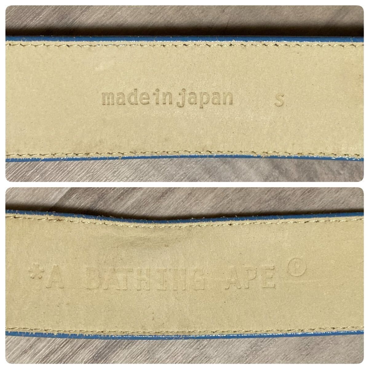 Bape bape sta belt - Gem BAPE STA CAMO ゴールドバックル レザー