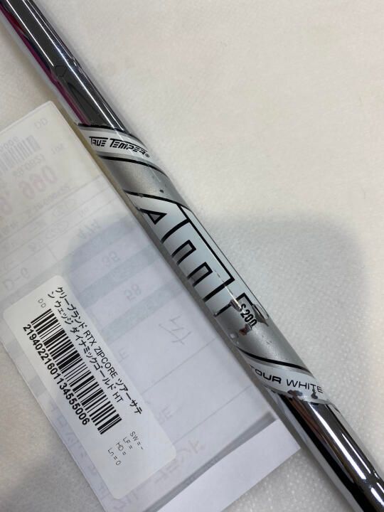 クリーブランド RTX ZIPCORE ツアーサテン 58度 DG AMTTOUR WIHTE S200