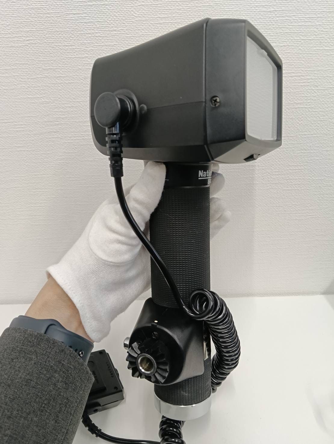 中古品】 Nationalナショナル ストロボ PE-5651 グリップ型フラッシュ