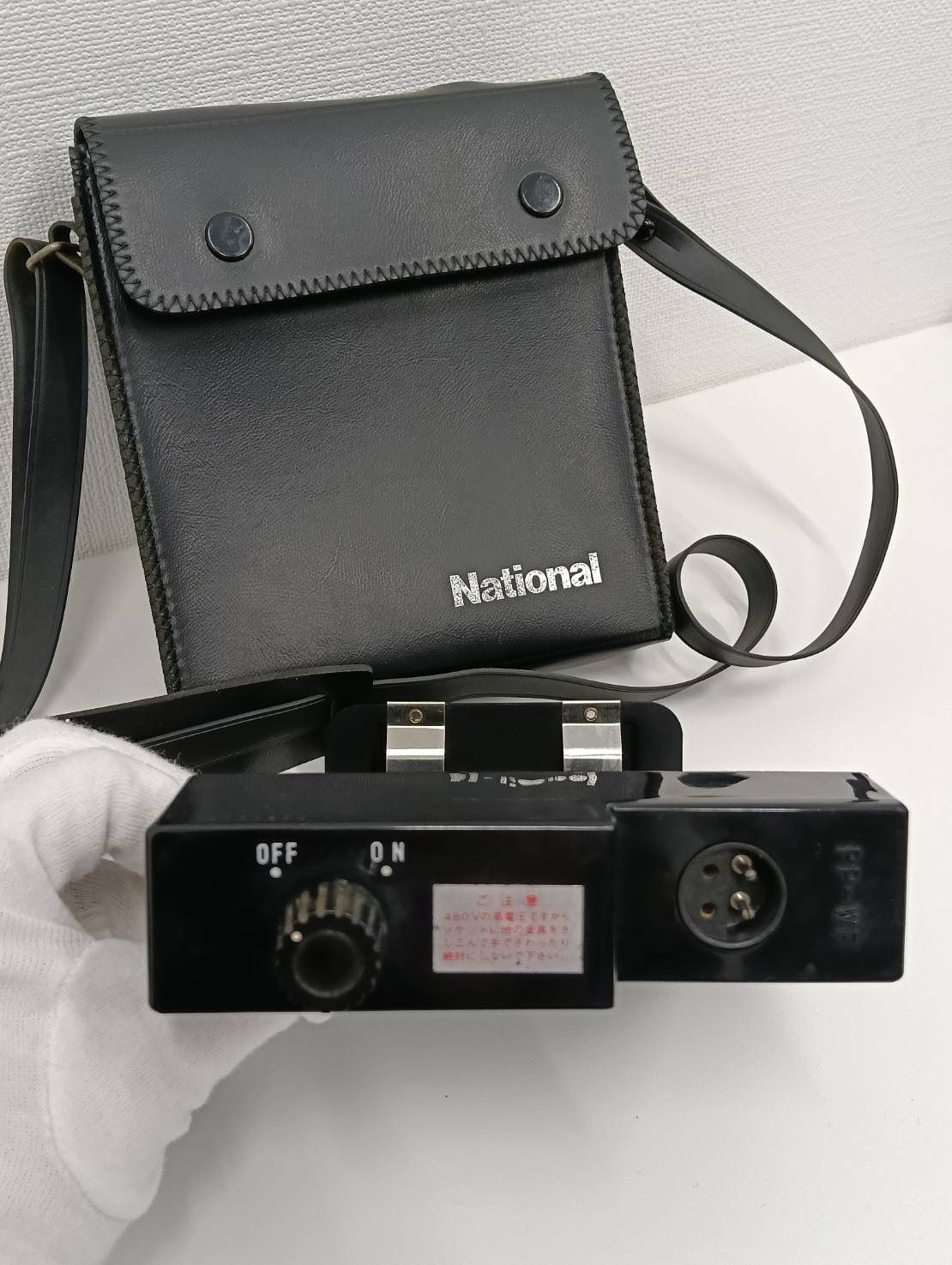 中古品】 Nationalナショナル ストロボ PE-5651 グリップ型フラッシュ