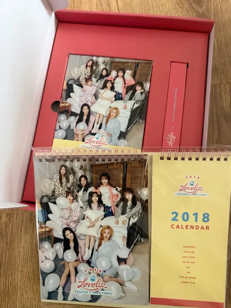 LOVELYZ（ラブリーズ）2018 シーグリ シーズングリーティング サイン