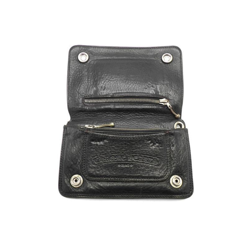 クロムハーツ CHROME HEARTS 【 2ZIP 】 2ジップ クロス ボタン レザー