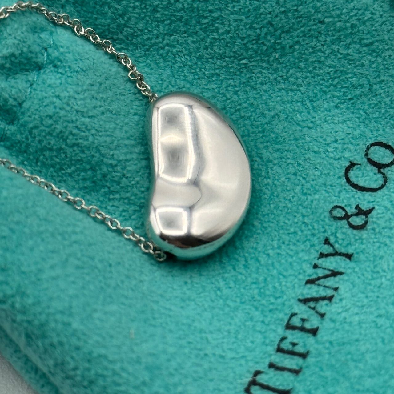 ティファニー エルサ・ペレッティ ビーンズ 19mm ラージ ネックレス 2