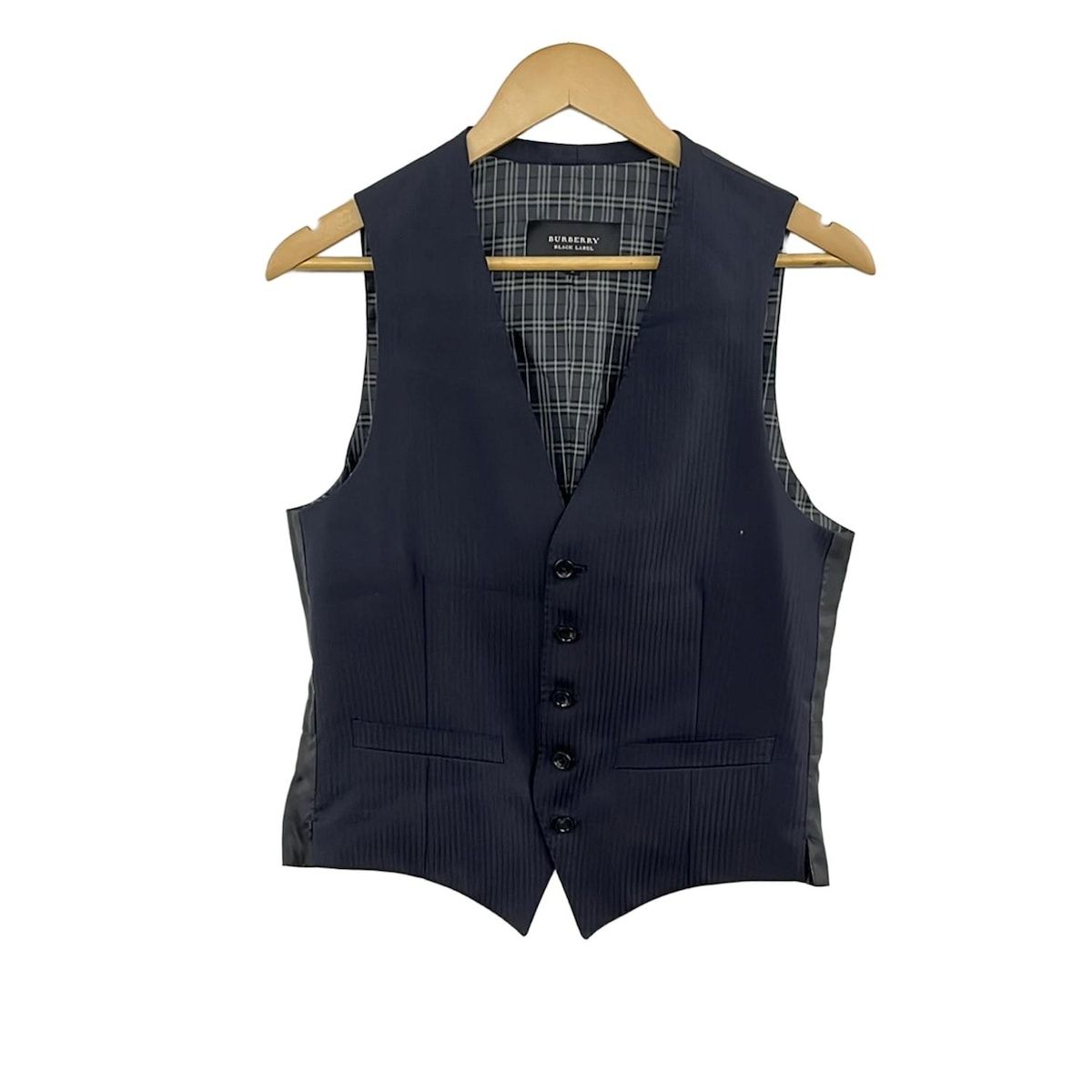 【美品】BURBERRY BLACK LABEL 4 ブラック BURBERRY BLACK LABEL トレンチコート ブラック D1A44-200-9 メンズ