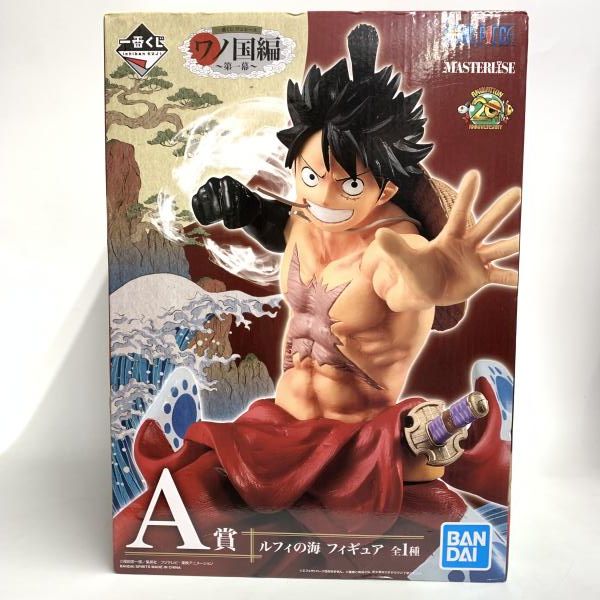 中古】未開封・箱傷みｱﾘ）A賞 ルフィの海 MASTERLISEフィギュア ｢一番