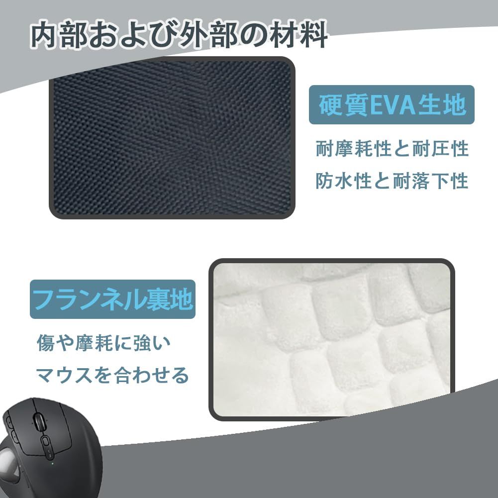 MX ERGO S ケースと 互換性のある Logicool ロジクール MX ERGO MXTB2d