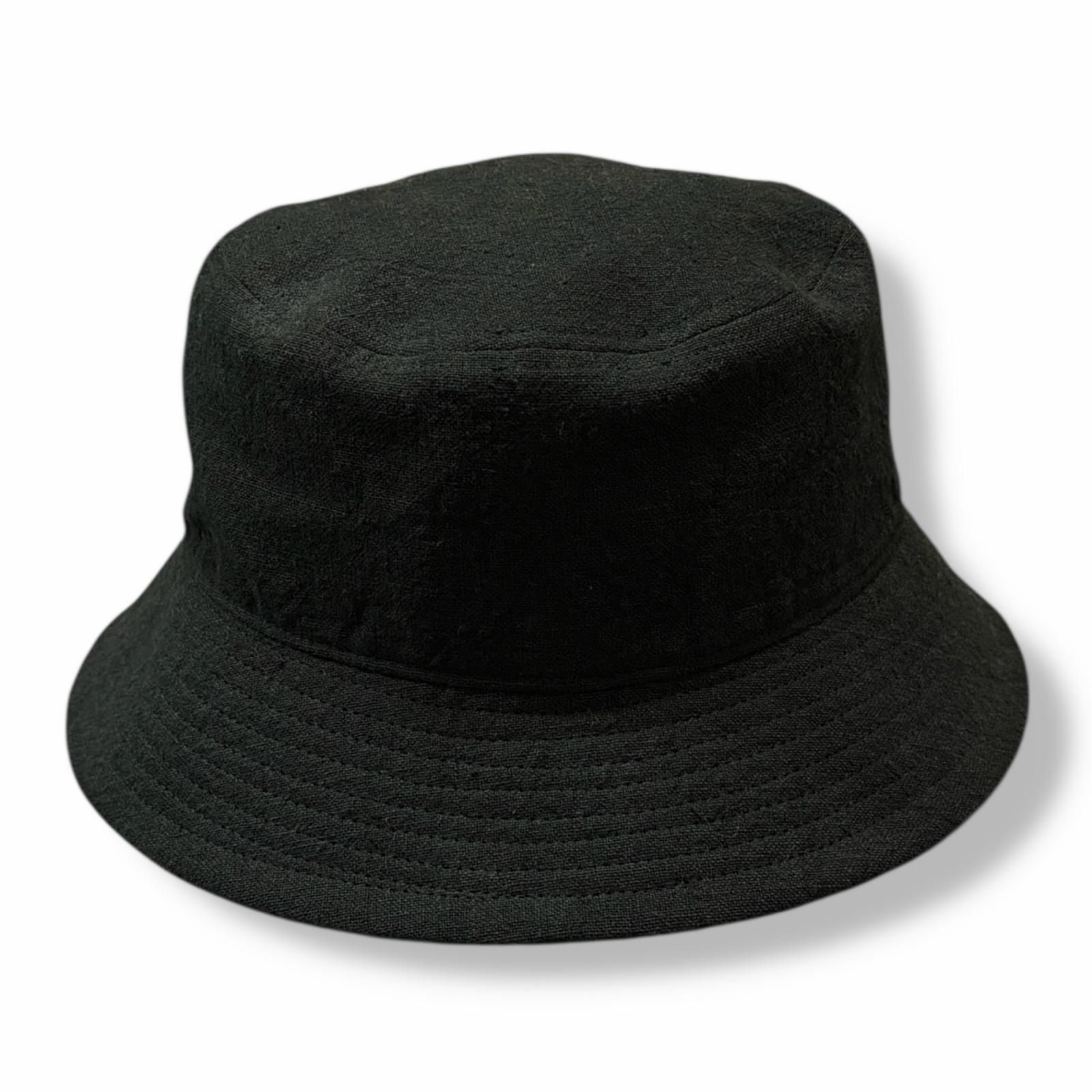 参考上代20900円 ISAMUKATAYAMA BACKLASH リネン バケットハット 帽子