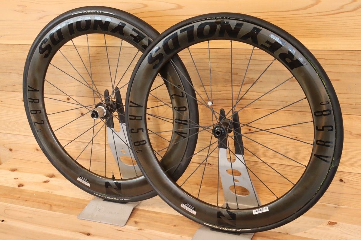 ジャンク】 レイノルズ REYNOLDS AR 58/62 カーボン チューブレス