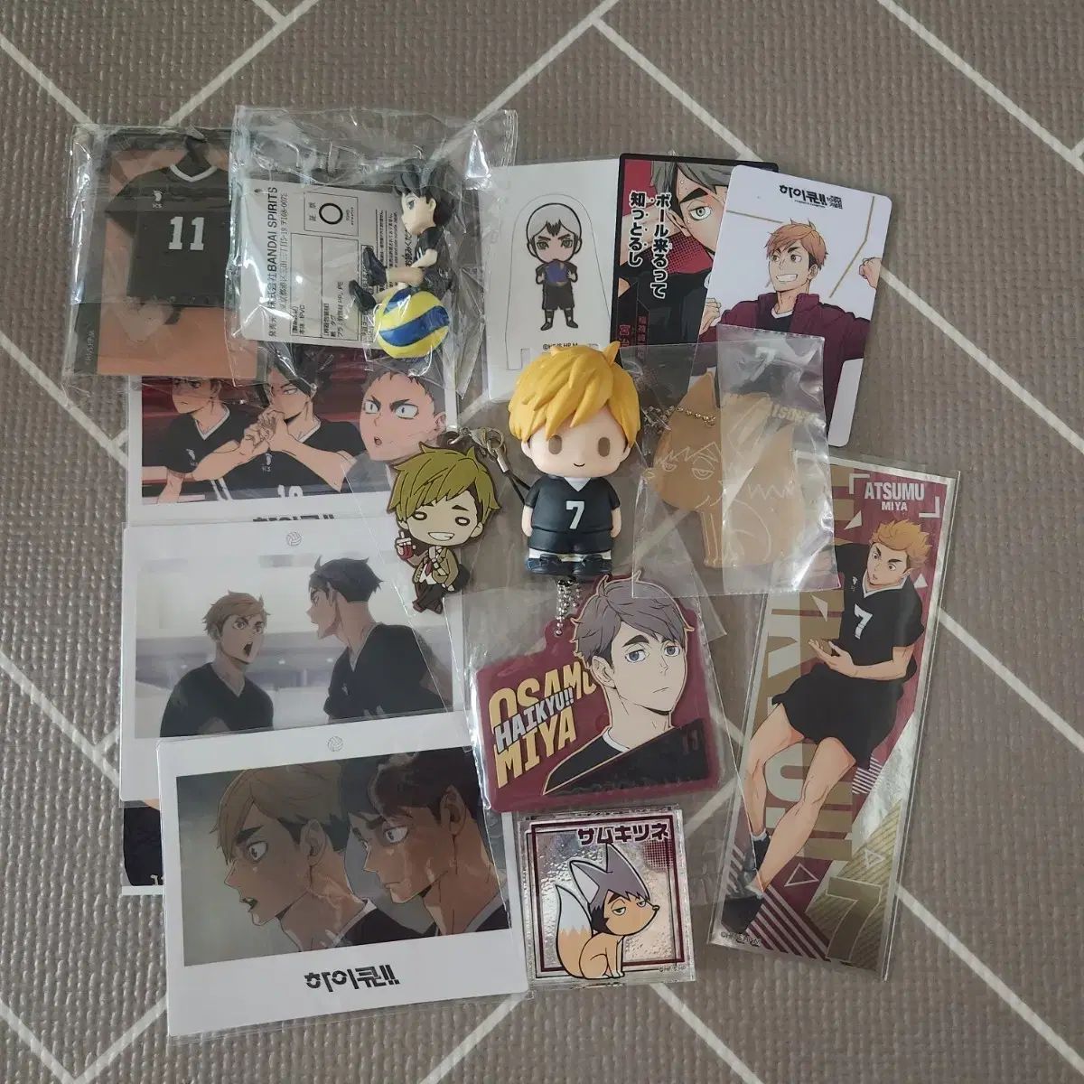 ハイキュー 稲荷崎高校 まとめ売り 宮 侑 治 北 キー - メルカリ