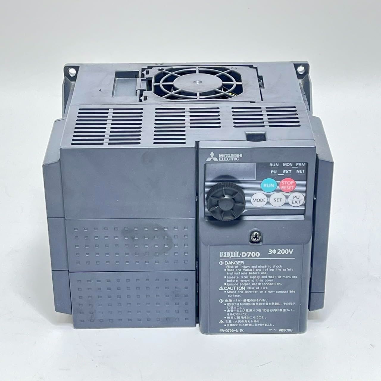 三菱電機 簡単小型インバータ FR-D720-3.7K No2521 - メルカリ