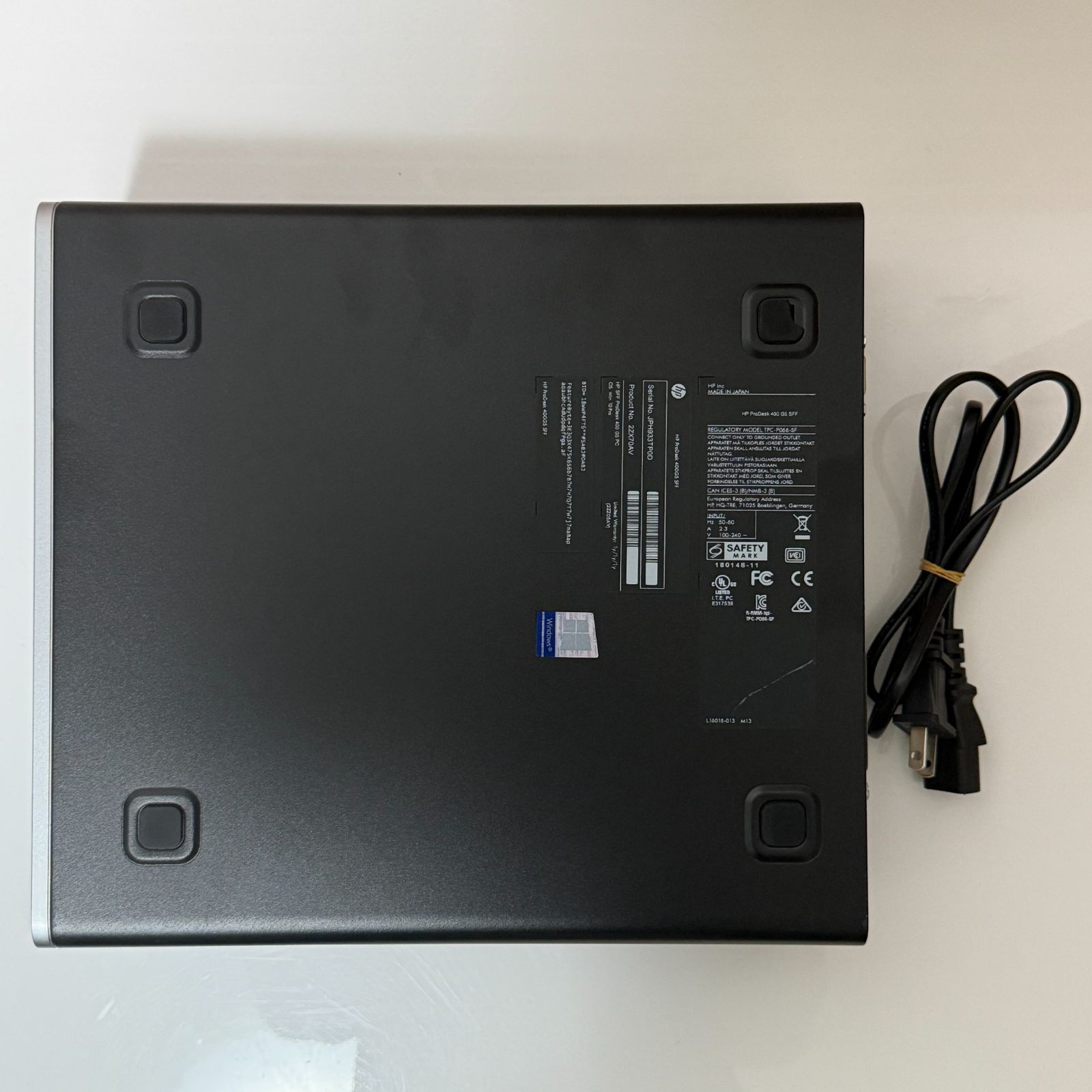 第8世代Corei5 SSD256GB+HDD500GB HP D17 - メルカリ