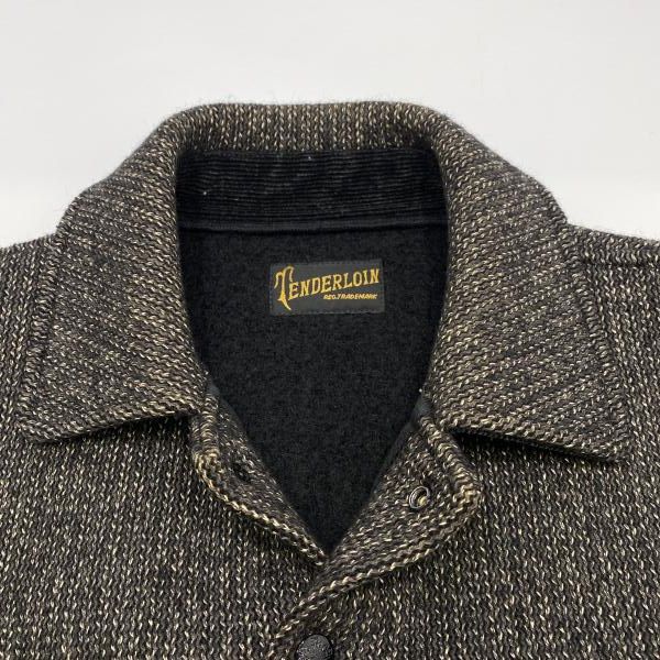 中古】TENDERLOIN ブラウンズビーチジャケット ごま塩 サイズS