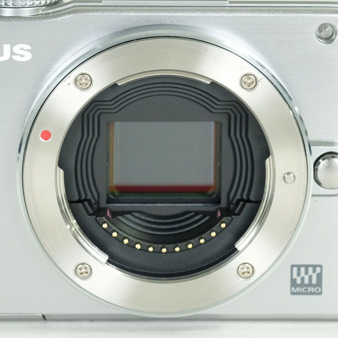 難あり品] OLYMPUS PEN Lite E-PL3 ボディ シルバー | マイクロフォー
