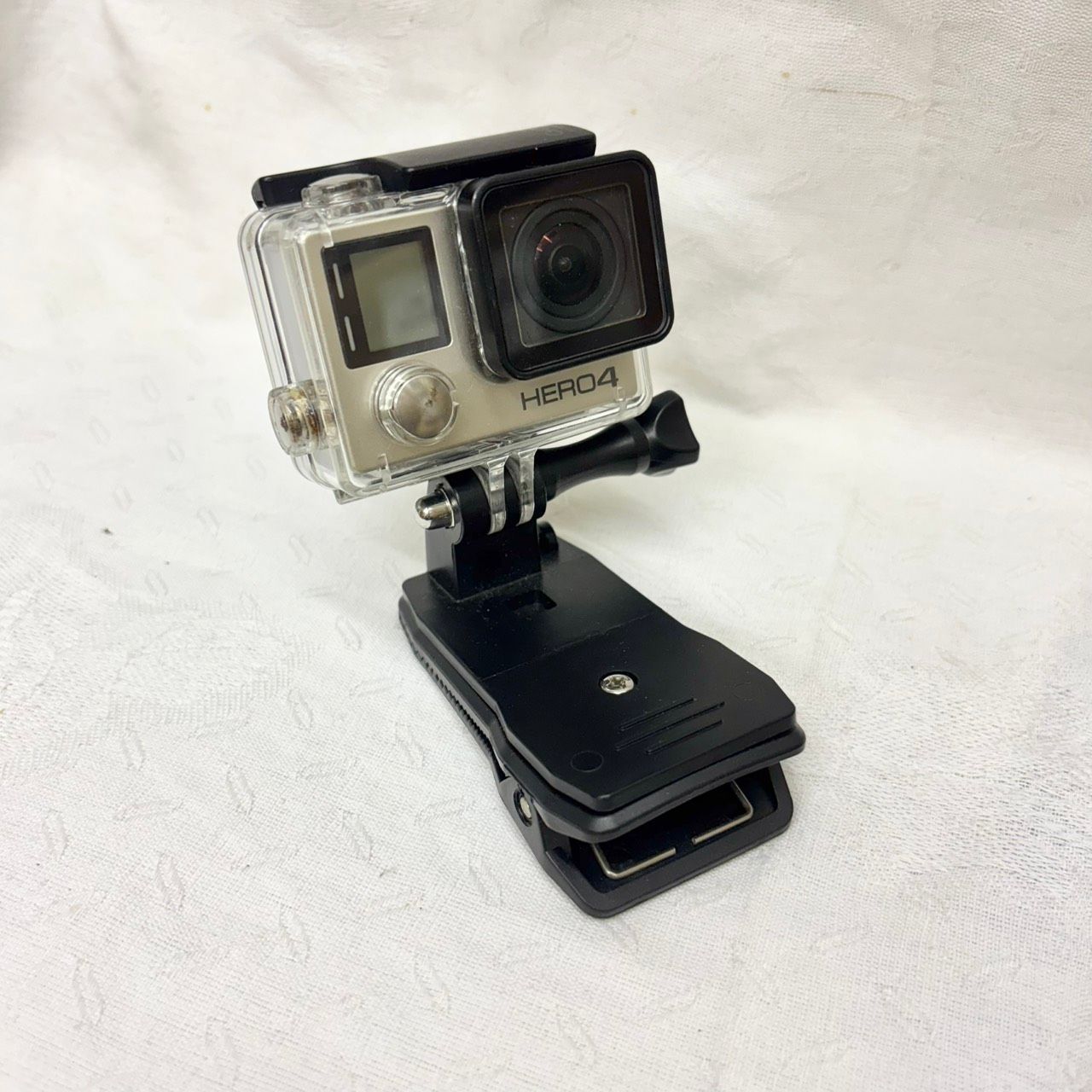 419 GoPro HERO4 Silver 32GB microSD付 バッテリー付 防水ケース