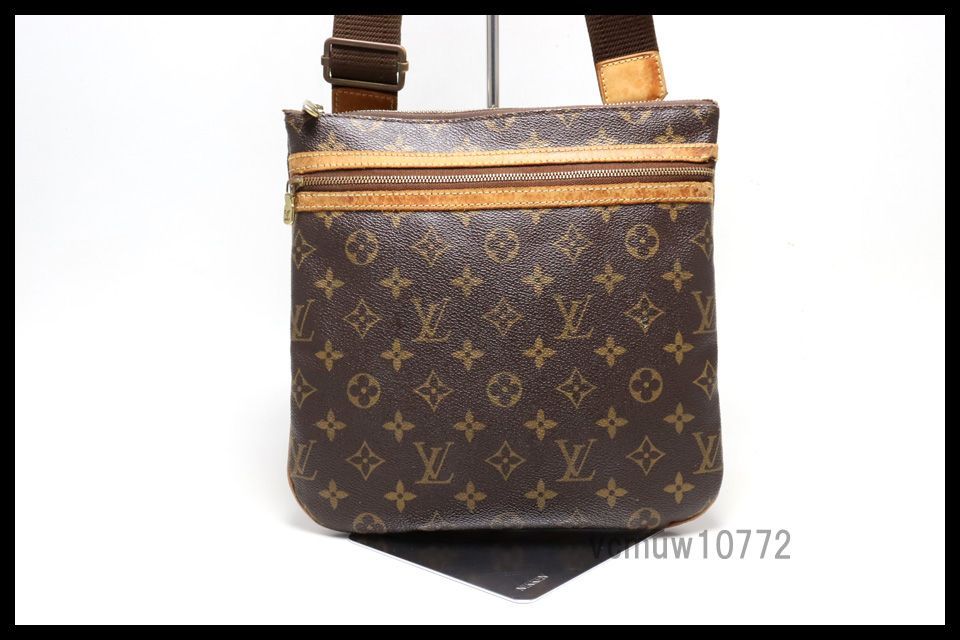 LOUISVUITTON モノグラム ポシェット ボスフォール 美品 Ml 0076 LOUIS 