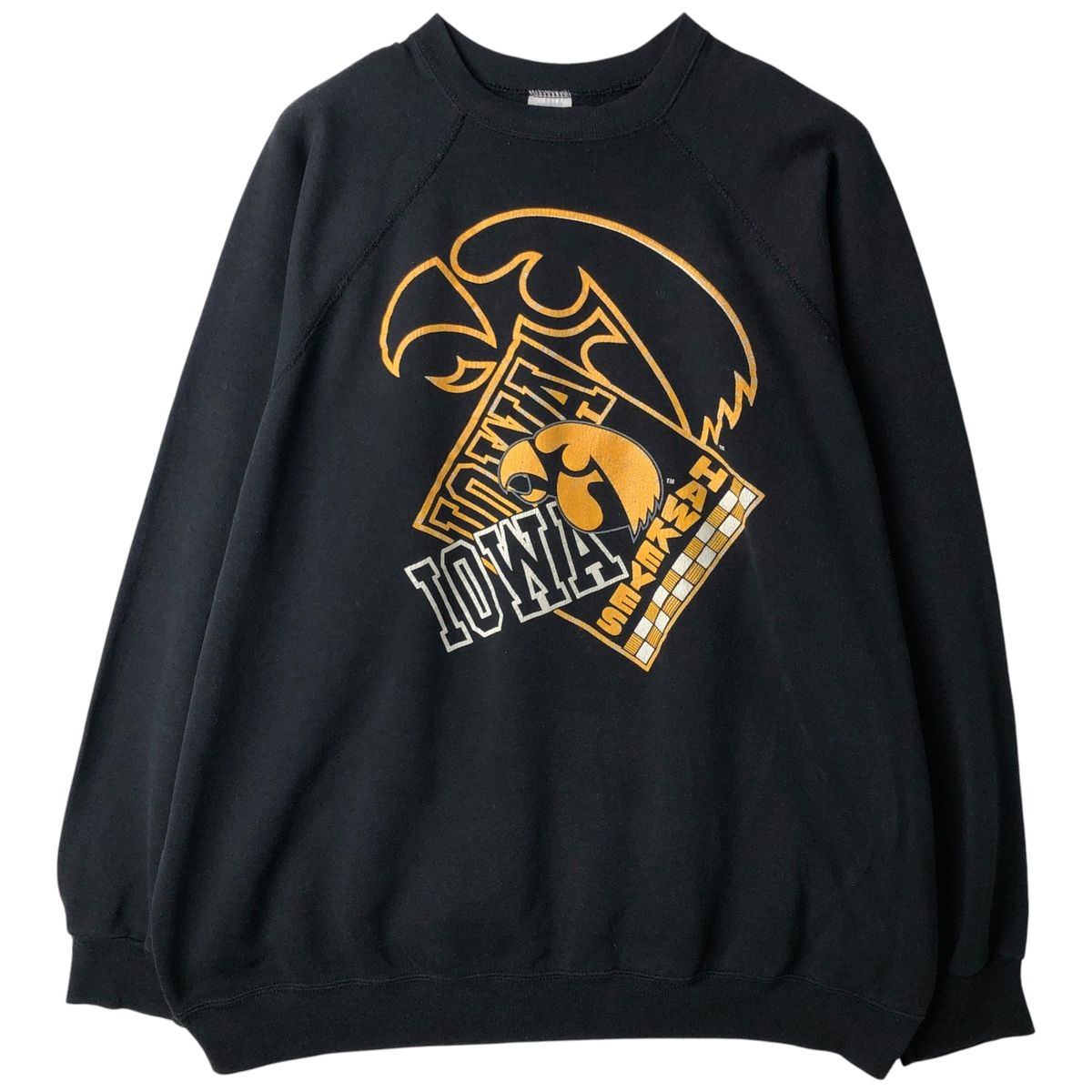 古着 90年代 JOSTENS IOWA アイオワ大学 カレッジスウェットシャツ