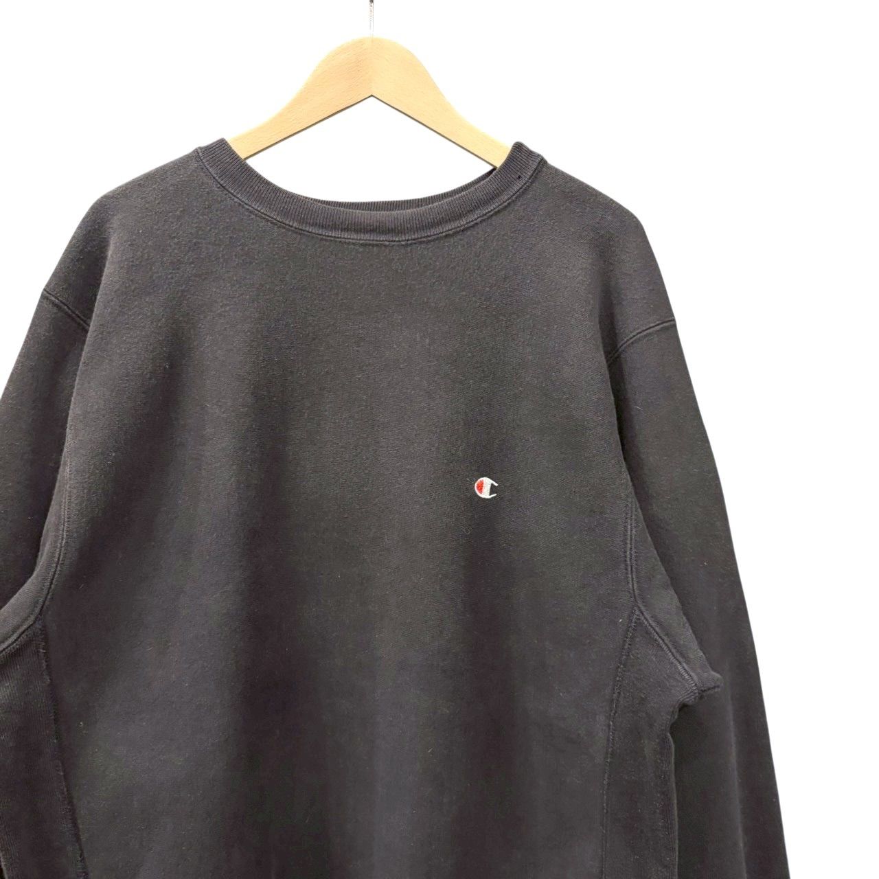 80s ビンテージ チャンピオン リバースウィーブ 目付き 1ポイント 刺繍