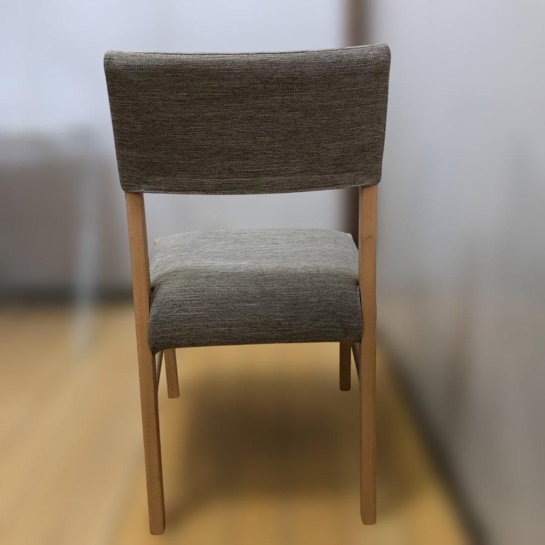 ニトリ DC Nコレクション C-57 ダイニングチェア 布張り 天然木