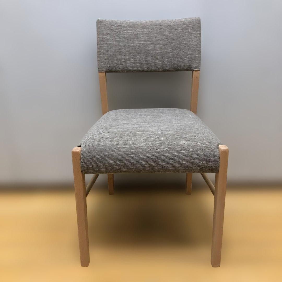 ニトリ DC Nコレクション C-57 ダイニングチェア 布張り 天然木