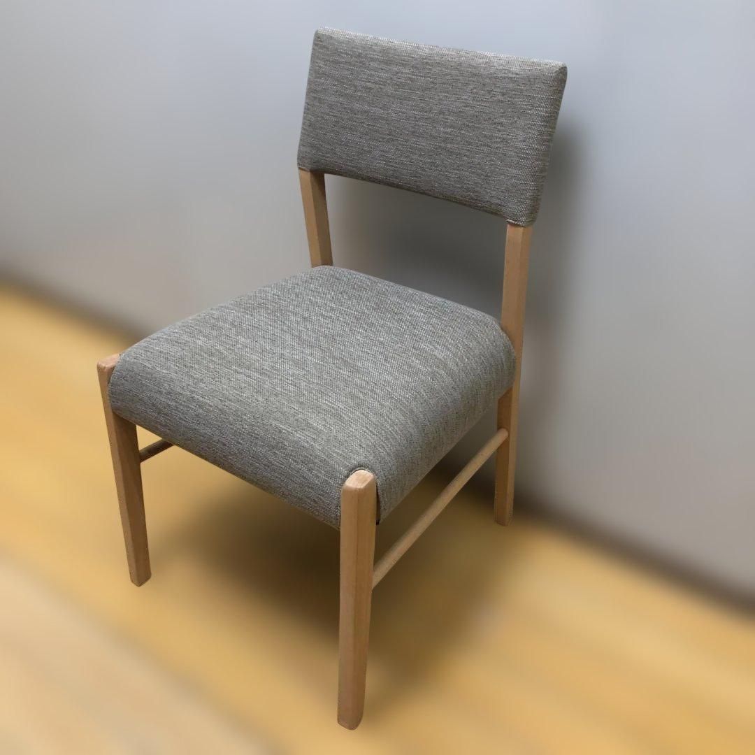 ニトリ DC Nコレクション C-57 ダイニングチェア 布張り 天然木