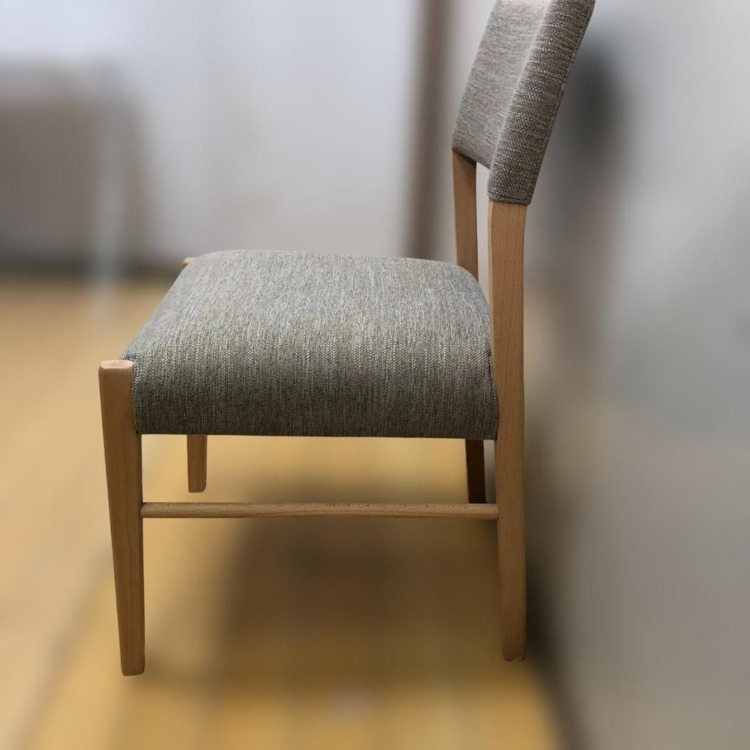 ニトリ DC Nコレクション C-57 ダイニングチェア 布張り 天然木