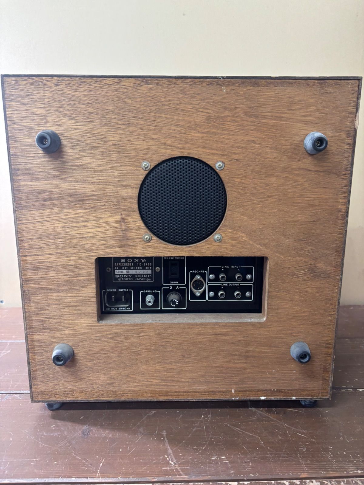 SONY オープンリールデッキ TC-9400 【ジャンク品】 - メルカリ