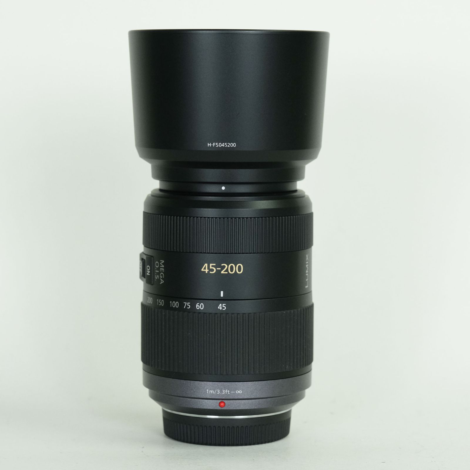 美品] Panasonic LUMIX G VARIO 45-200mm F4.0-F5.6 MEGA O.I.S. H