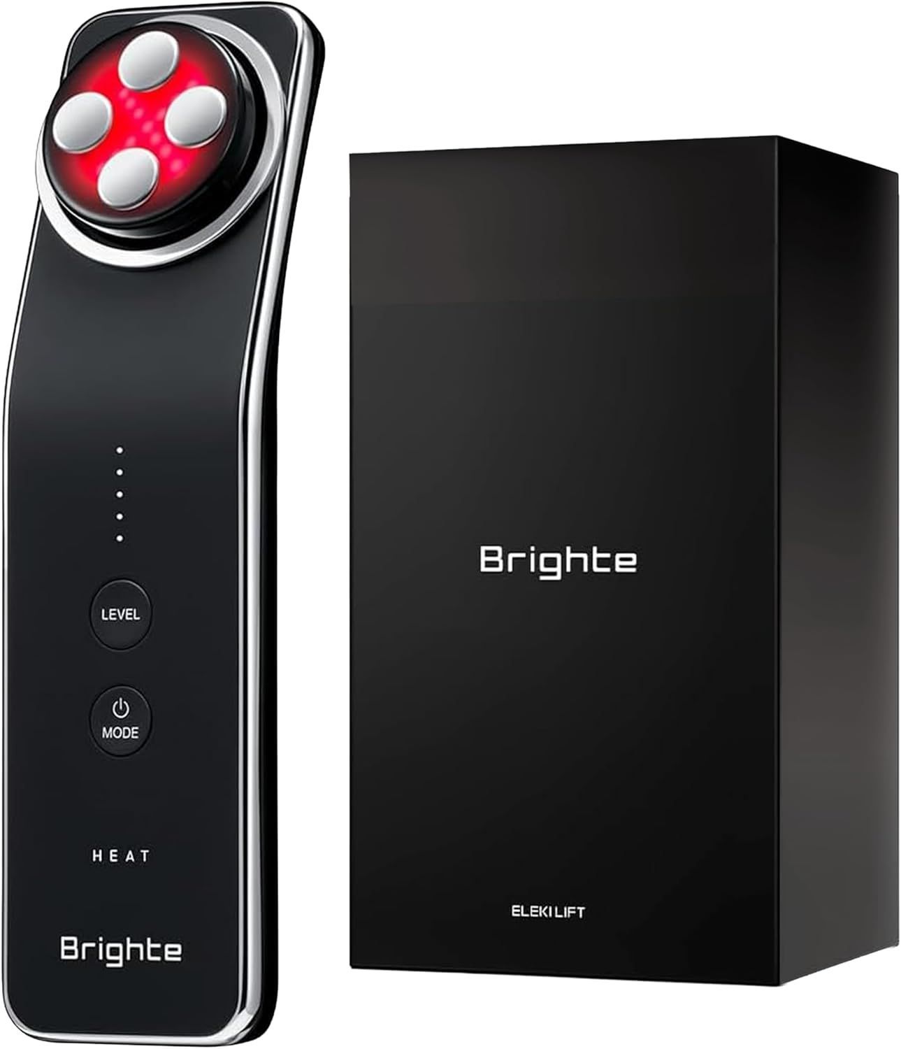 新品】Brighte (ブライト) ELEKI LIFT 美顔器 BRT-FL170BK ブラック ＋