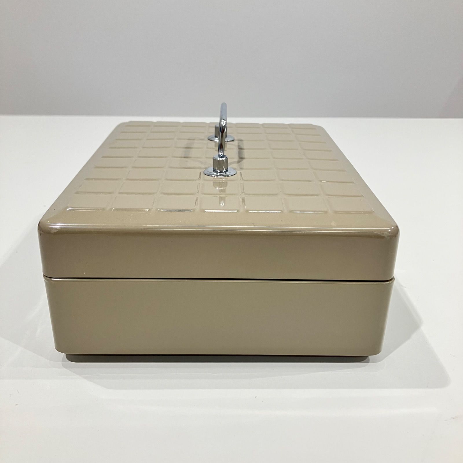 印箱 印鑑ケース ゴム印ケース SEAL BOX スチール 昭和レトロ 【送料