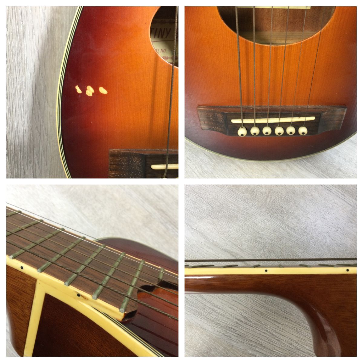 TINY BOY タイニーボーイ TT-40BS トラベルギター ミニ