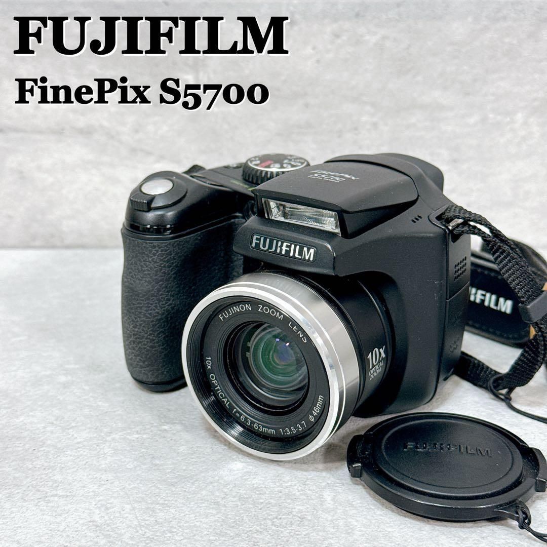 FUJIFILM FinePix S5700 デジカメ 単三電池【K523】 - メルカリ